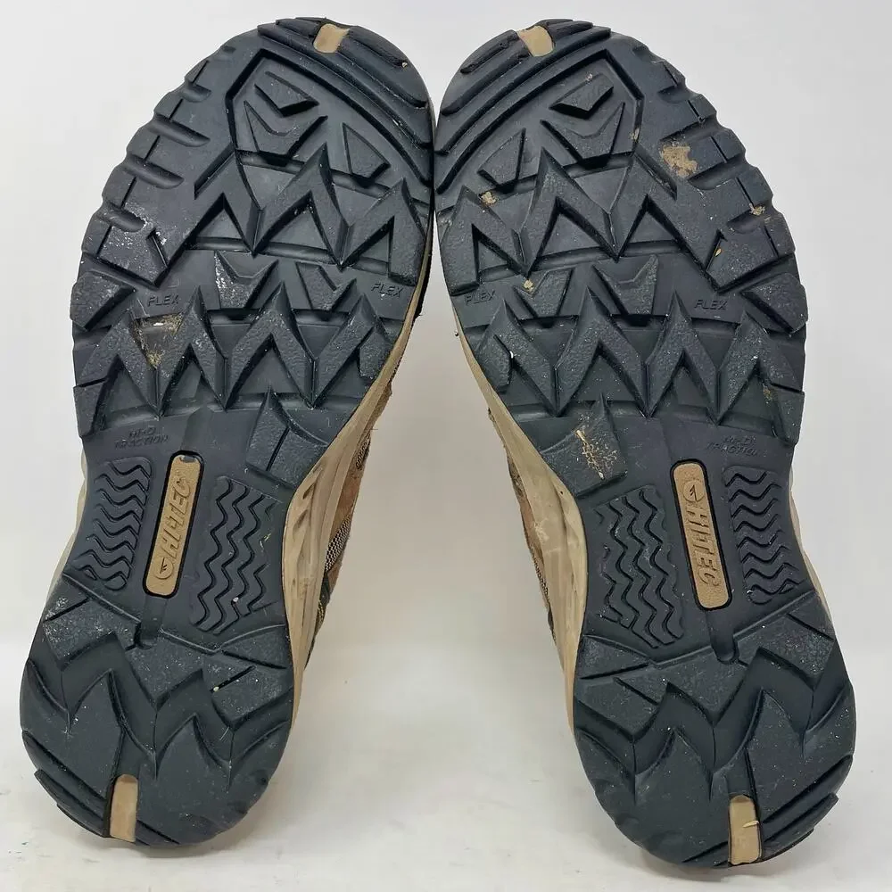 Hi-Tec V-Lite Wildfire Waterproof Trail Shoe Mens Size 8 Tan Black